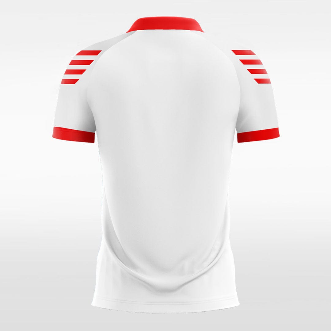 XTeamwear Soccer Jersey Classic Red Cross - Women Custom Soccer Jerseys Team Design