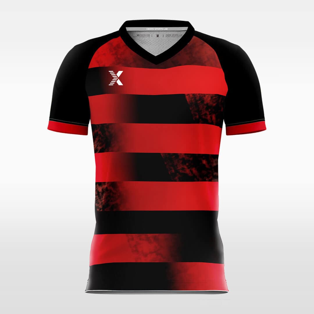 XTeamwear Soccer Jersey Classic Stripe - Custom Kids Soccer Jerseys Design Tie Dye