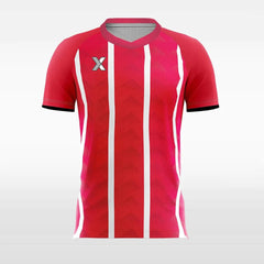 XTeamwear Soccer Jersey Classic Vertical Stripe - Custom Womens Soccer Jerseys Design