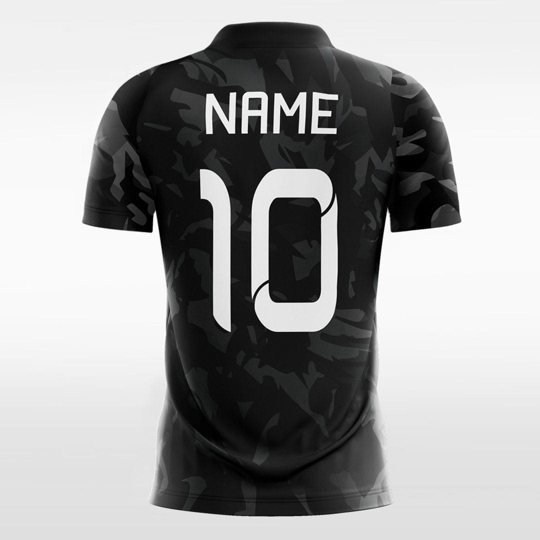 XTeamwear Soccer Jersey Cool Black Camouflage - Kids Custom Soccer Jerseys Design