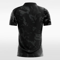 XTeamwear Soccer Jersey Cool Black Camouflage - Kids Custom Soccer Jerseys Design
