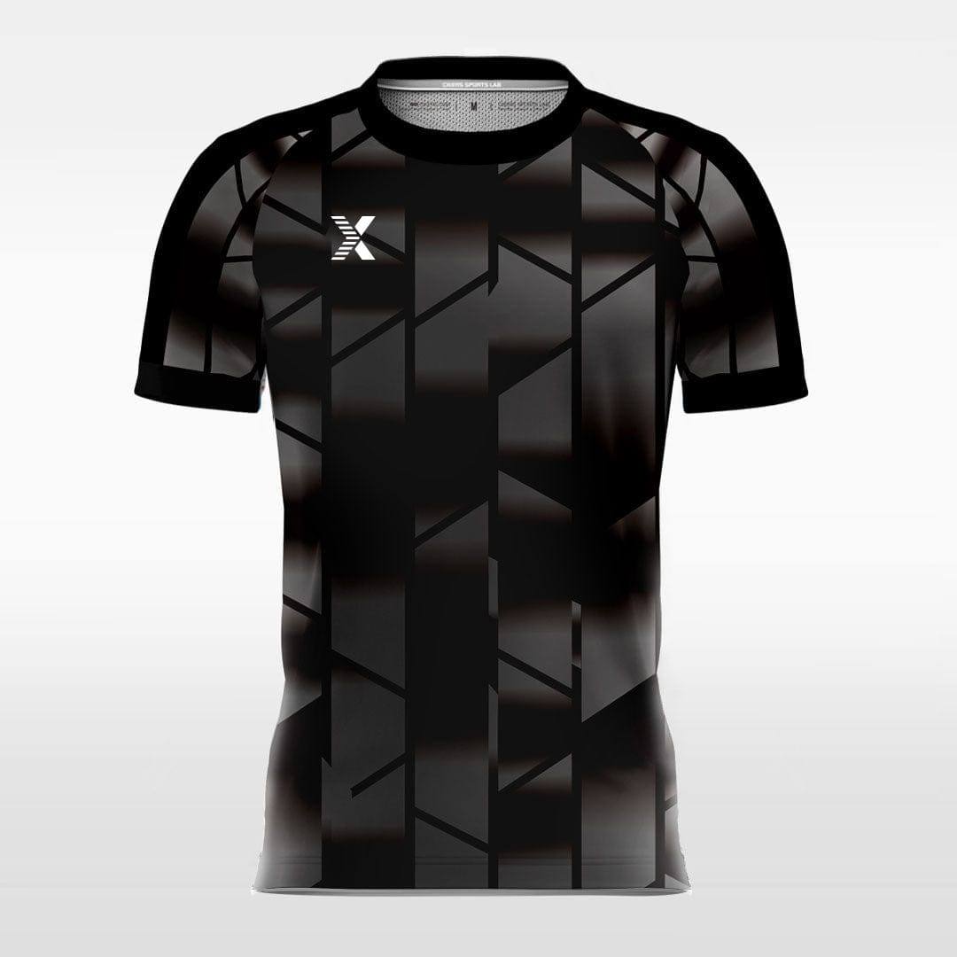 XTeamwear Soccer Jersey Cool Geometry Gradient - Kids Custom Soccer Jerseys Design
