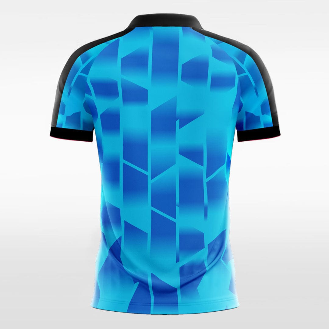 XTeamwear Soccer Jersey Cool Geometry Gradient - Kids Custom Soccer Jerseys Design