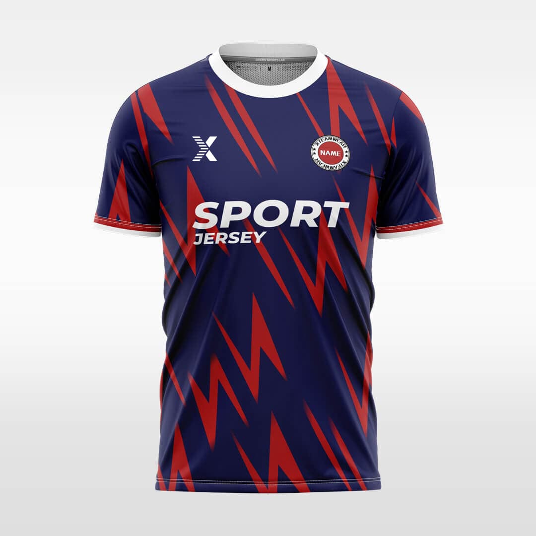 XTeamwear Soccer Jersey Cool Lightning - Custom Kids Soccer Jerseys Design Online