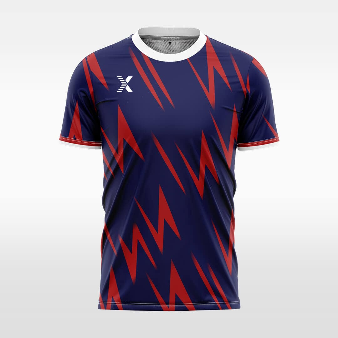 XTeamwear Soccer Jersey Cool Lightning - Custom Kids Soccer Jerseys Design Online