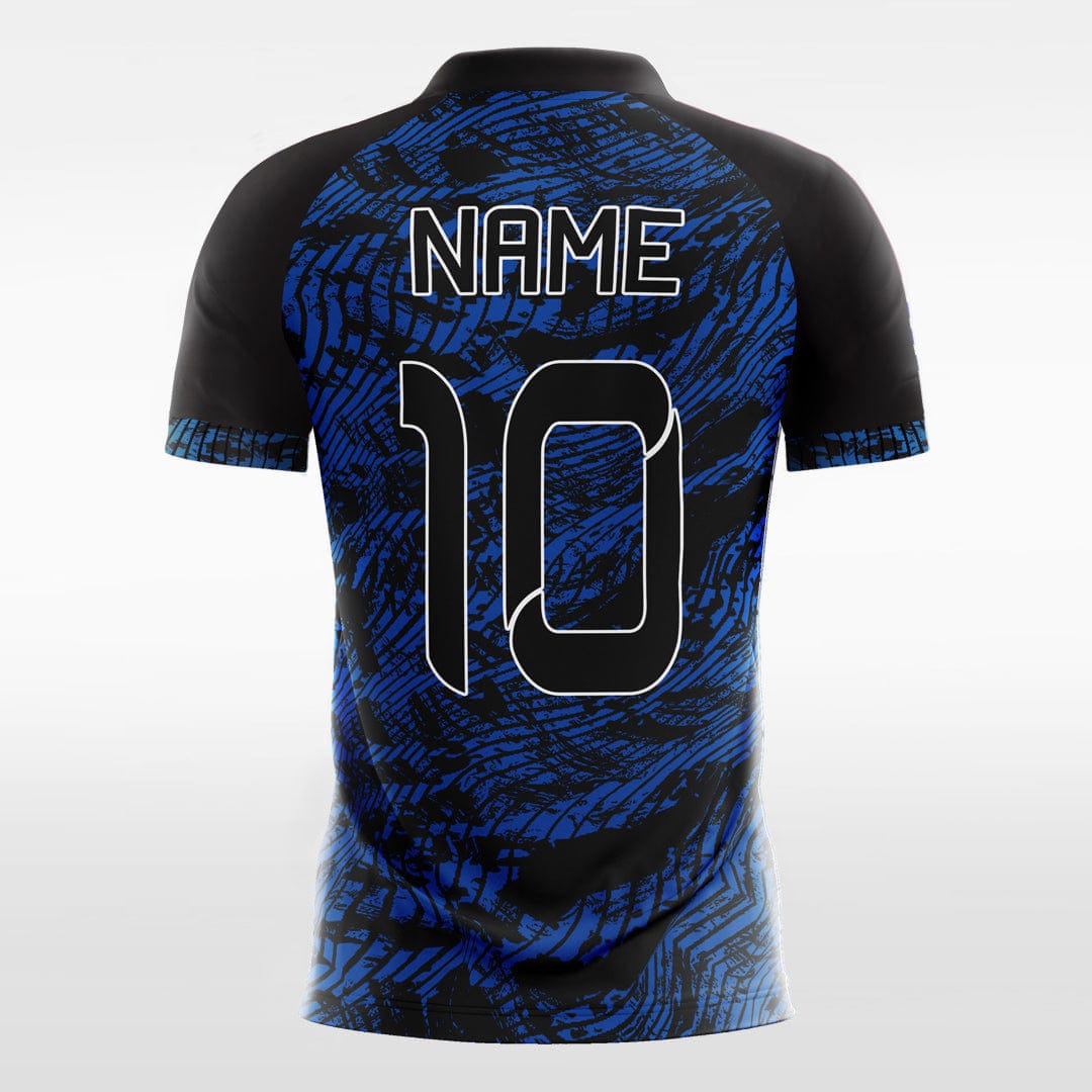 XTeamwear Soccer Jersey Cool Snake Skin - Custom Kids Soccer Jerseys Black Design