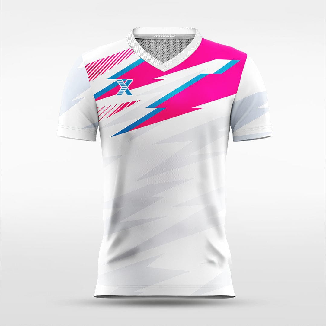 XTeamwear Soccer Jersey Cool Wind - Women Custom Soccer Jerseys Design Pink Sublimated