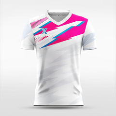 XTeamwear Soccer Jersey Cool Wind - Women Custom Soccer Jerseys Design Pink Sublimated