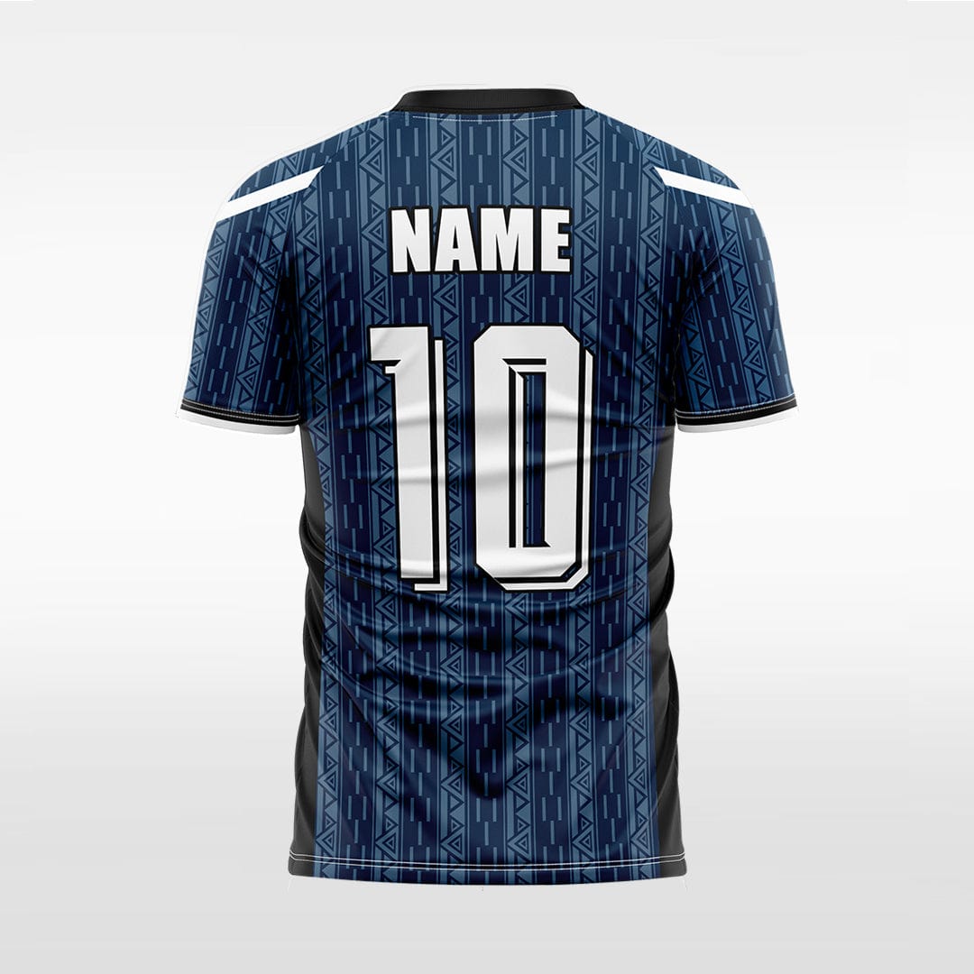 XTeamwear Soccer Jersey Custom Modern Soccer Jersey – Crew Neck with Geometric Texture
