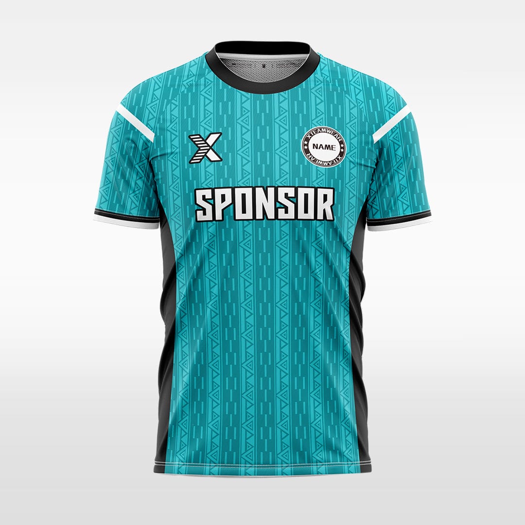 XTeamwear Soccer Jersey Custom Modern Soccer Jersey – Crew Neck with Geometric Texture