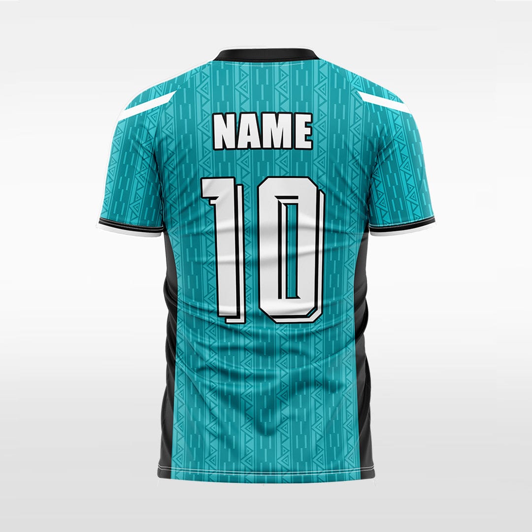 XTeamwear Soccer Jersey Custom Modern Soccer Jersey – Crew Neck with Geometric Texture