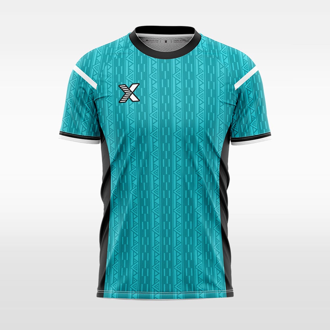 XTeamwear Soccer Jersey Custom Modern Soccer Jersey – Crew Neck with Geometric Texture
