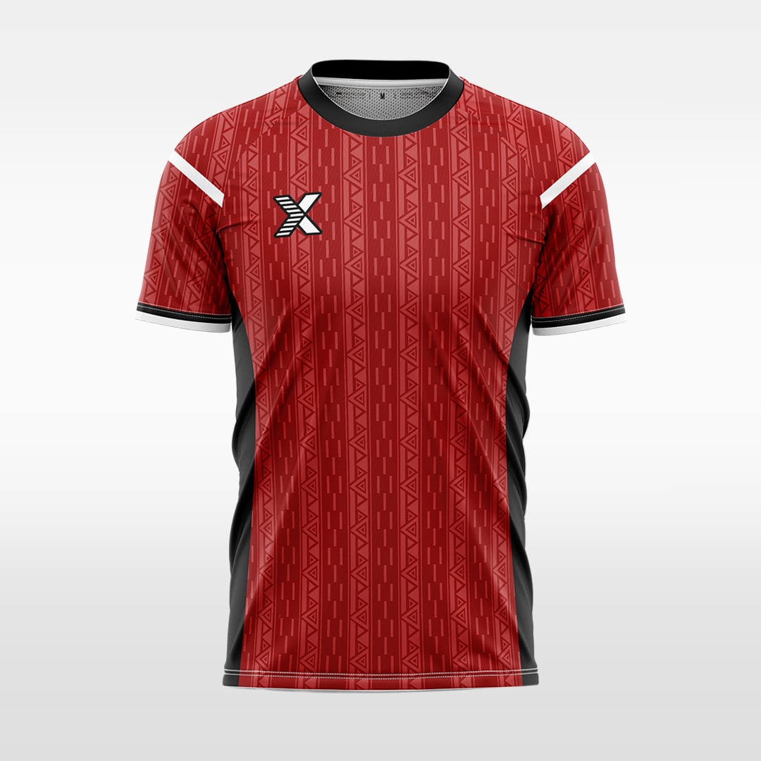 XTeamwear Soccer Jersey Custom Modern Soccer Jersey – Crew Neck with Geometric Texture