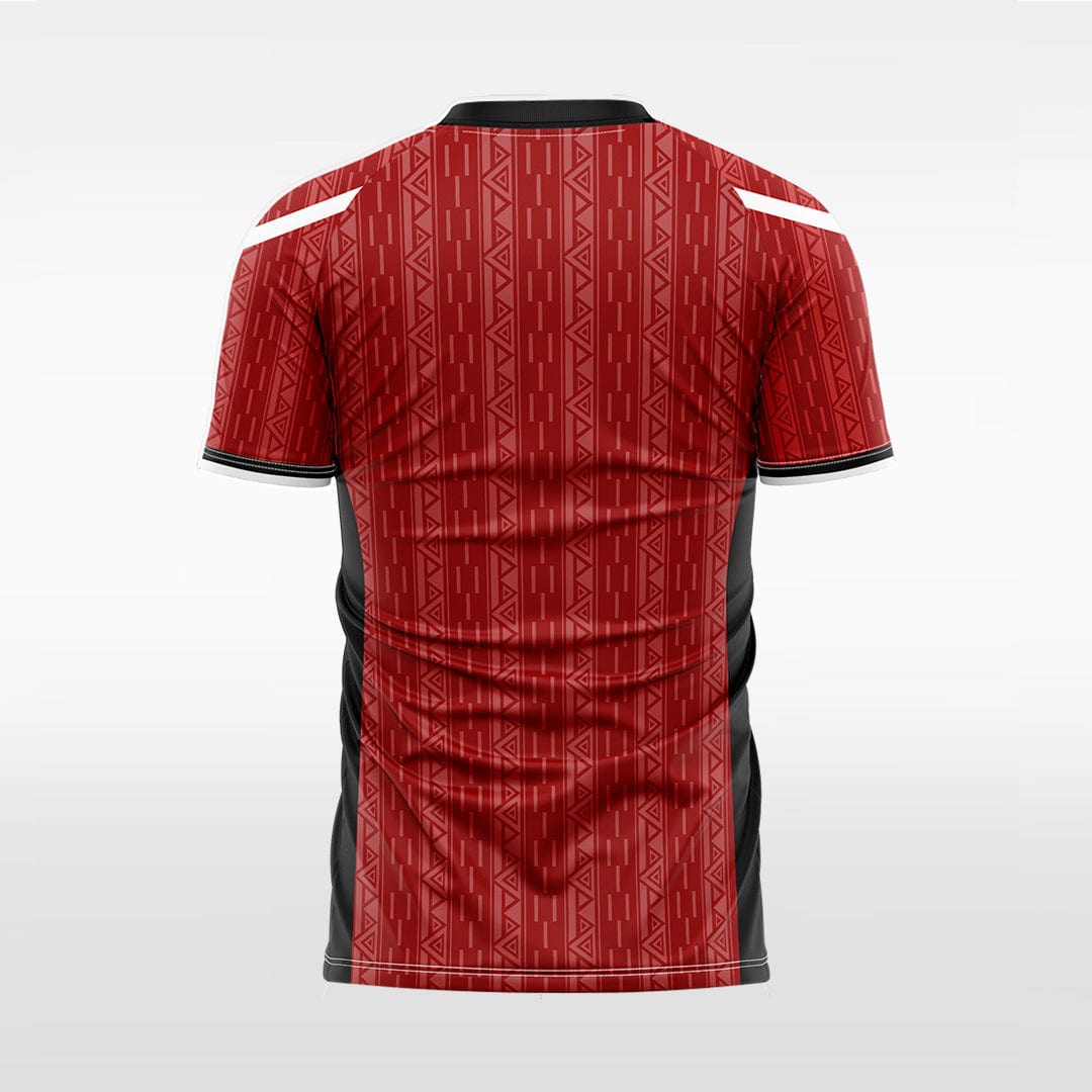 XTeamwear Soccer Jersey Custom Modern Soccer Jersey – Crew Neck with Geometric Texture