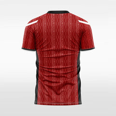 XTeamwear Soccer Jersey Custom Modern Soccer Jersey – Crew Neck with Geometric Texture