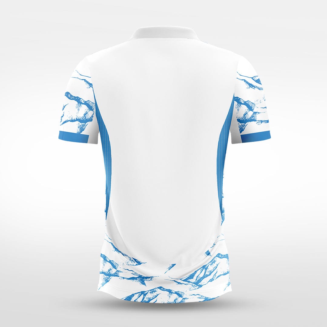 XTeamwear Soccer Jersey Custom Soccer Jersey – Abstract Honeycomb Grid Pattern & Crew Neck