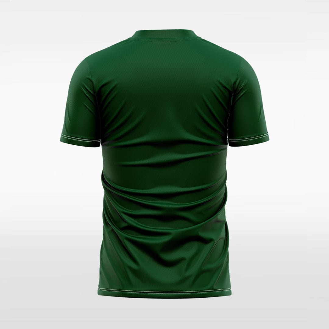 XTeamwear Soccer Jersey Custom Soccer Jersey – Dynamic Striped Pattern & Crew Neck Design