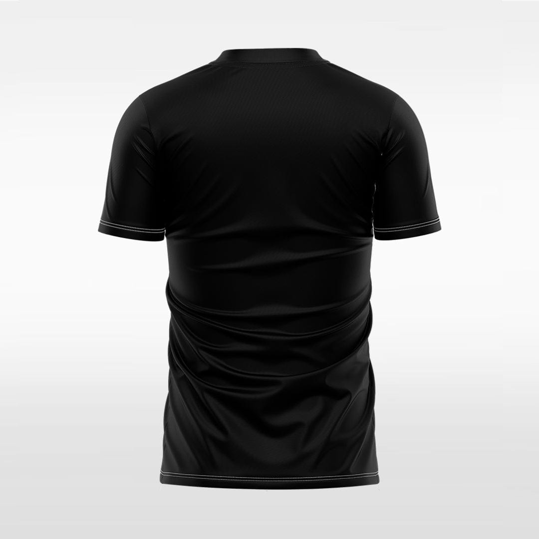 XTeamwear Soccer Jersey Custom Soccer Jersey – Dynamic Striped Pattern & Crew Neck Design