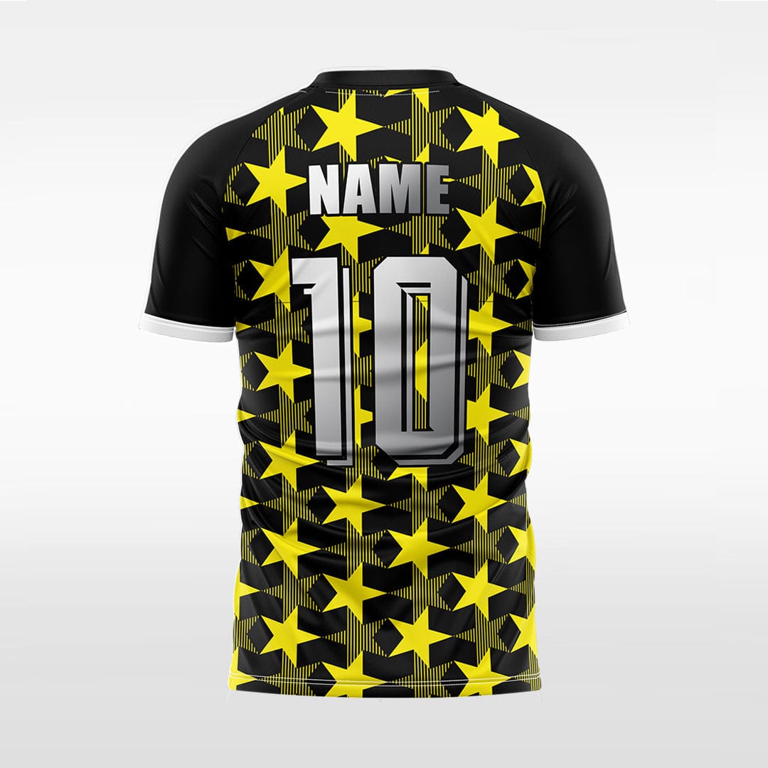 XTeamwear Soccer Jersey Custom Soccer Jersey – Five-Pointed Star Pattern & Modern Fit