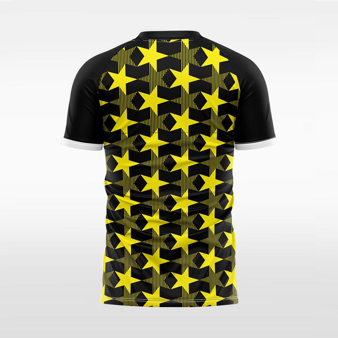 XTeamwear Soccer Jersey Custom Soccer Jersey – Five-Pointed Star Pattern & Modern Fit