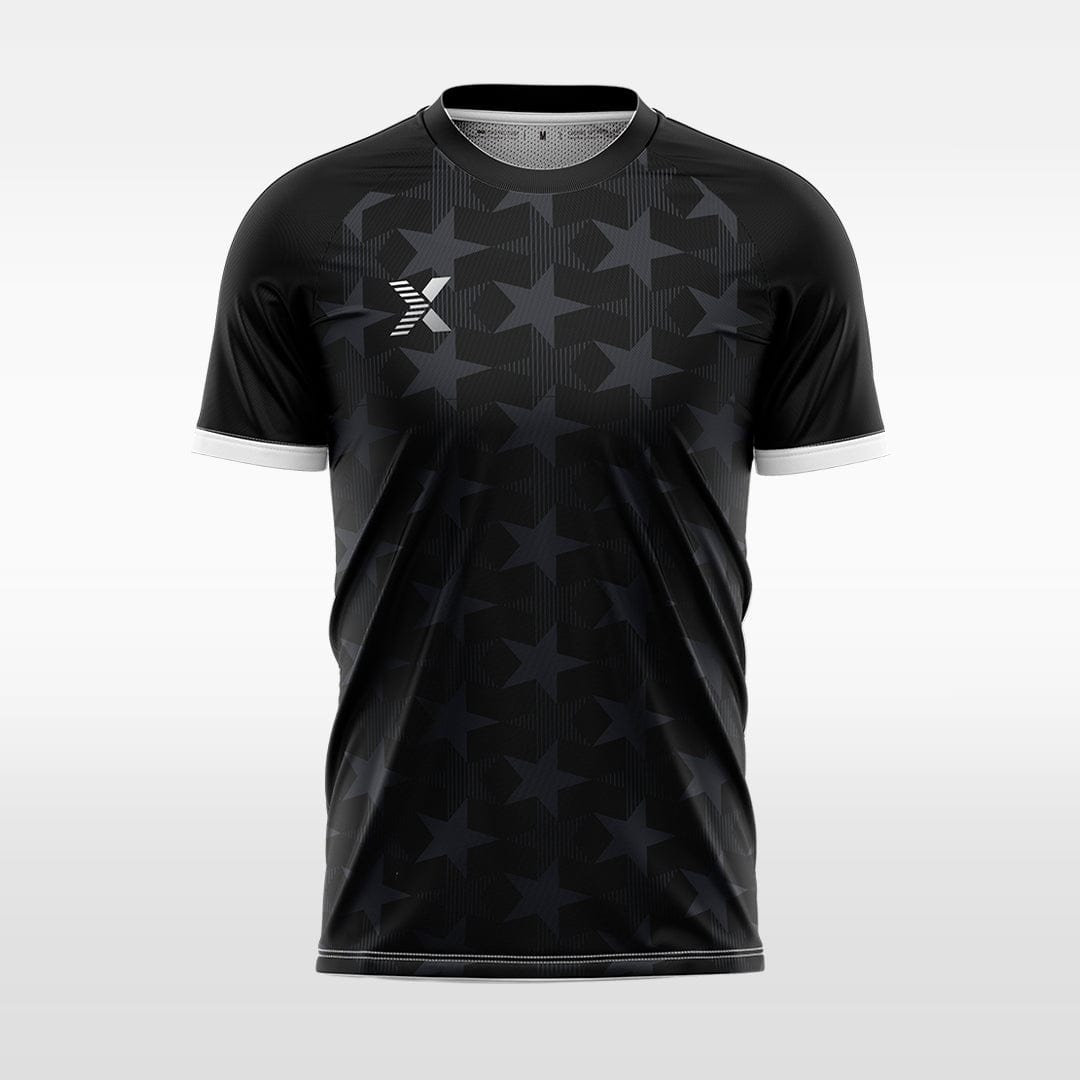 XTeamwear Soccer Jersey Custom Soccer Jersey – Five-Pointed Star Pattern & Modern Fit