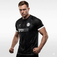 XTeamwear Soccer Jersey Custom Soccer Jersey – Five-Pointed Star Pattern & Modern Fit