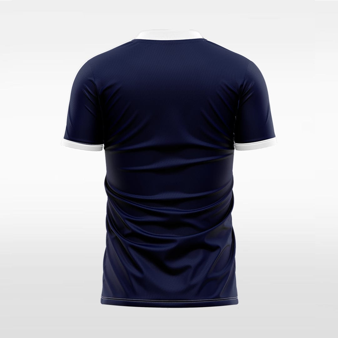 XTeamwear Soccer Jersey Custom Soccer Jersey – Fractured Stripe Design & Crew Neck