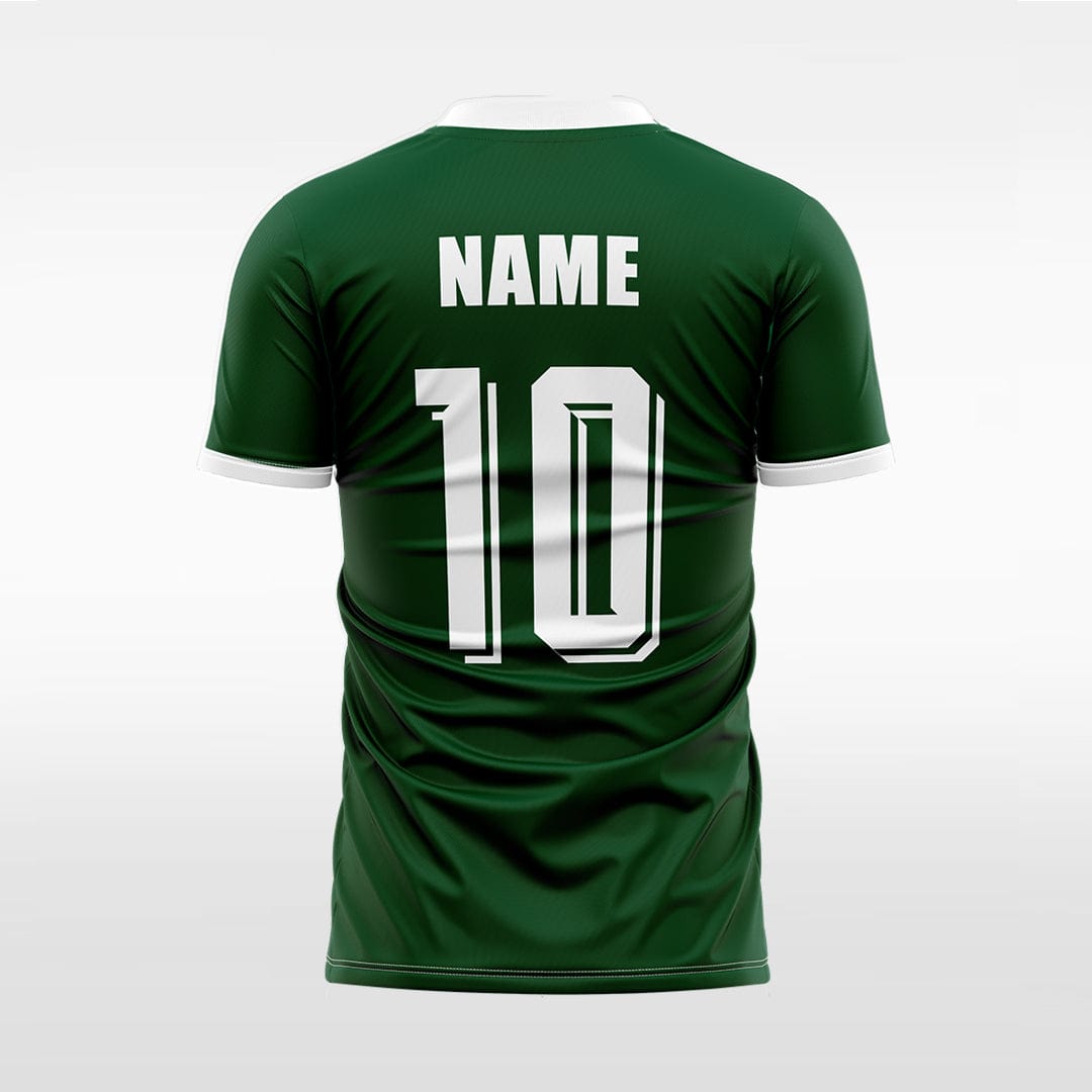 XTeamwear Soccer Jersey Custom Soccer Jersey – Fractured Stripe Design & Crew Neck