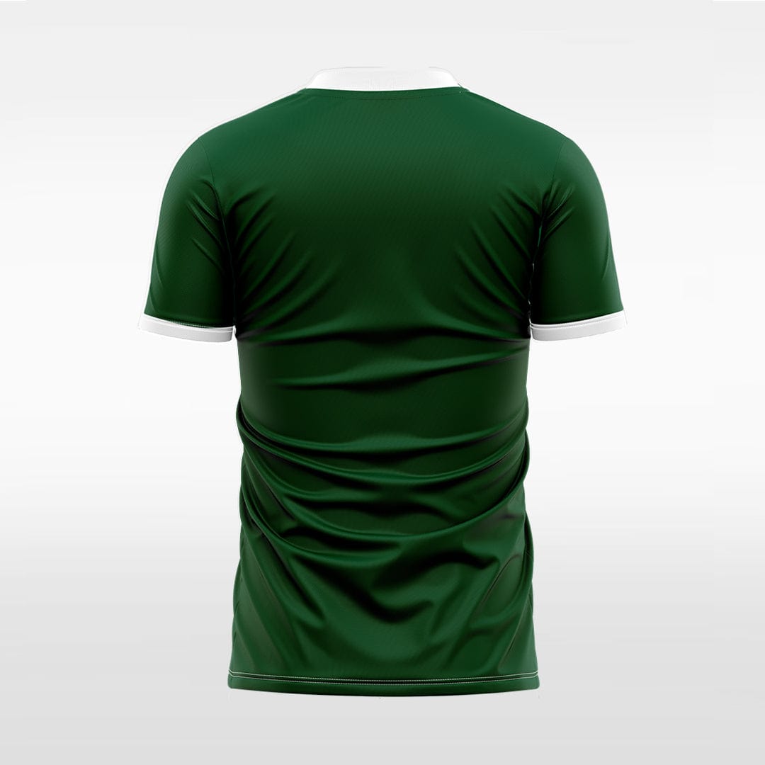 XTeamwear Soccer Jersey Custom Soccer Jersey – Fractured Stripe Design & Crew Neck