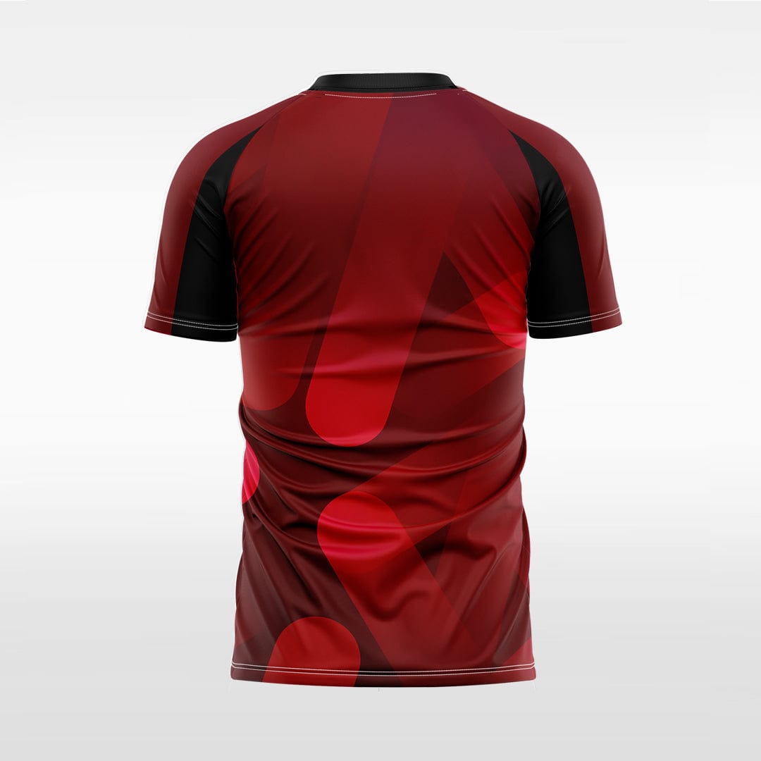 XTeamwear Soccer Jersey Custom Soccer Jersey – Irregular Geometric Pattern & Modern Fit