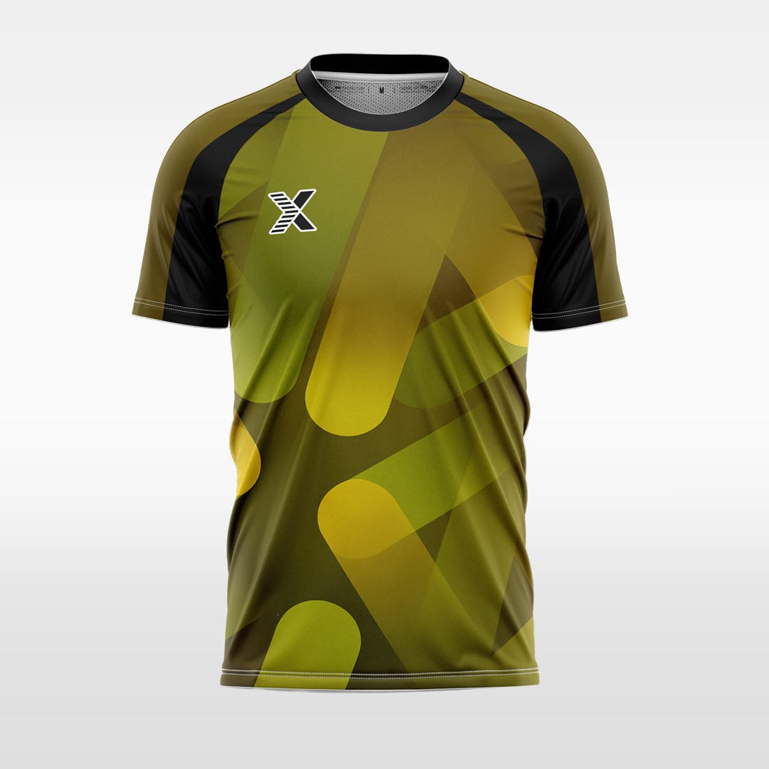 XTeamwear Soccer Jersey Custom Soccer Jersey – Irregular Geometric Pattern & Modern Fit