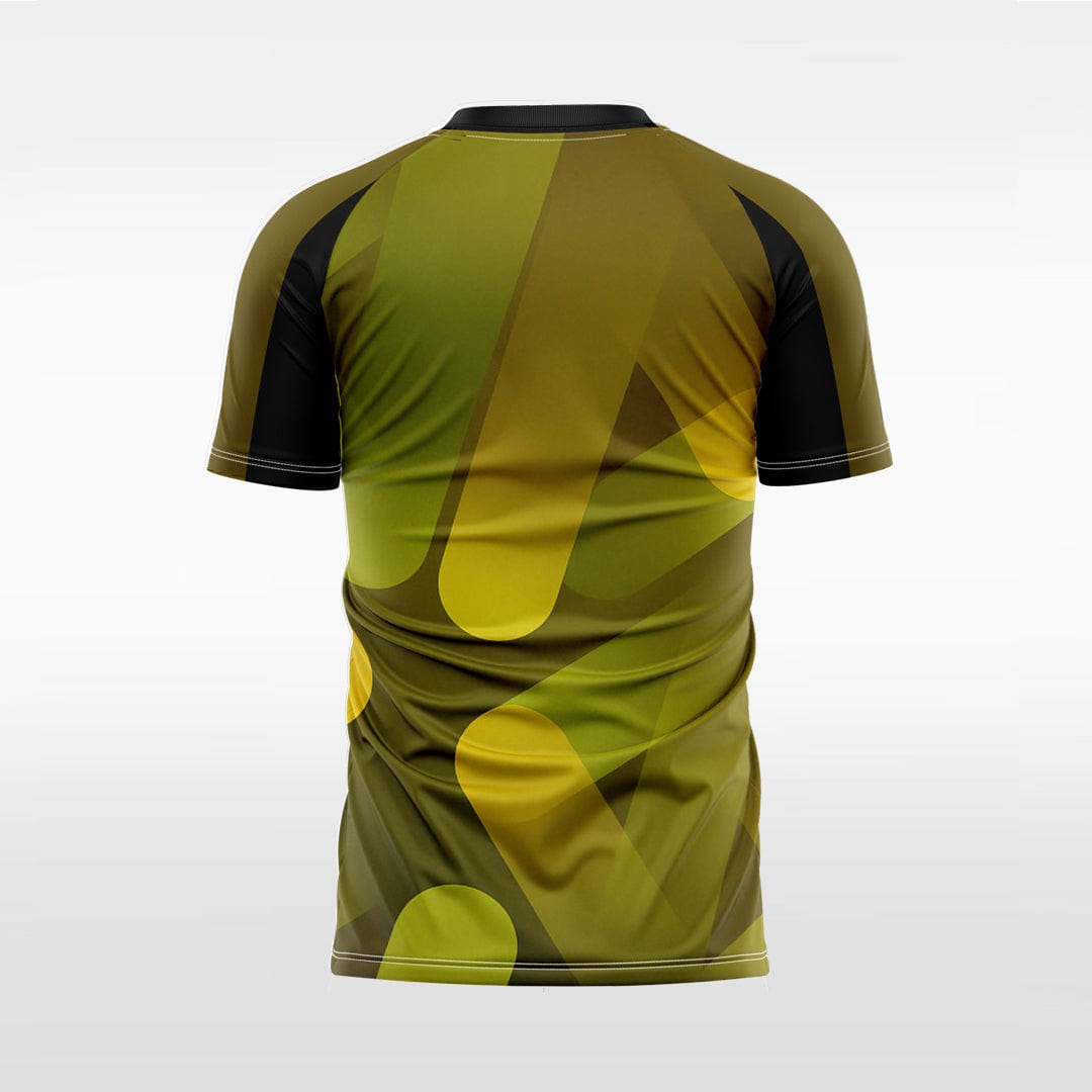 XTeamwear Soccer Jersey Custom Soccer Jersey – Irregular Geometric Pattern & Modern Fit