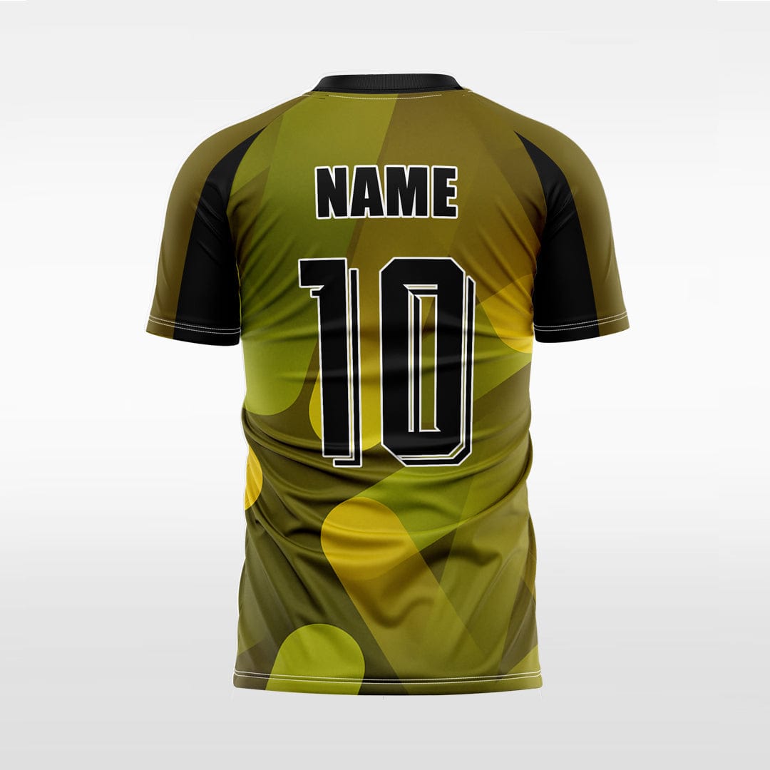 XTeamwear Soccer Jersey Custom Soccer Jersey – Irregular Geometric Pattern & Modern Fit