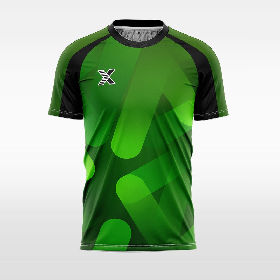 XTeamwear Soccer Jersey Custom Soccer Jersey – Irregular Geometric Pattern & Modern Fit