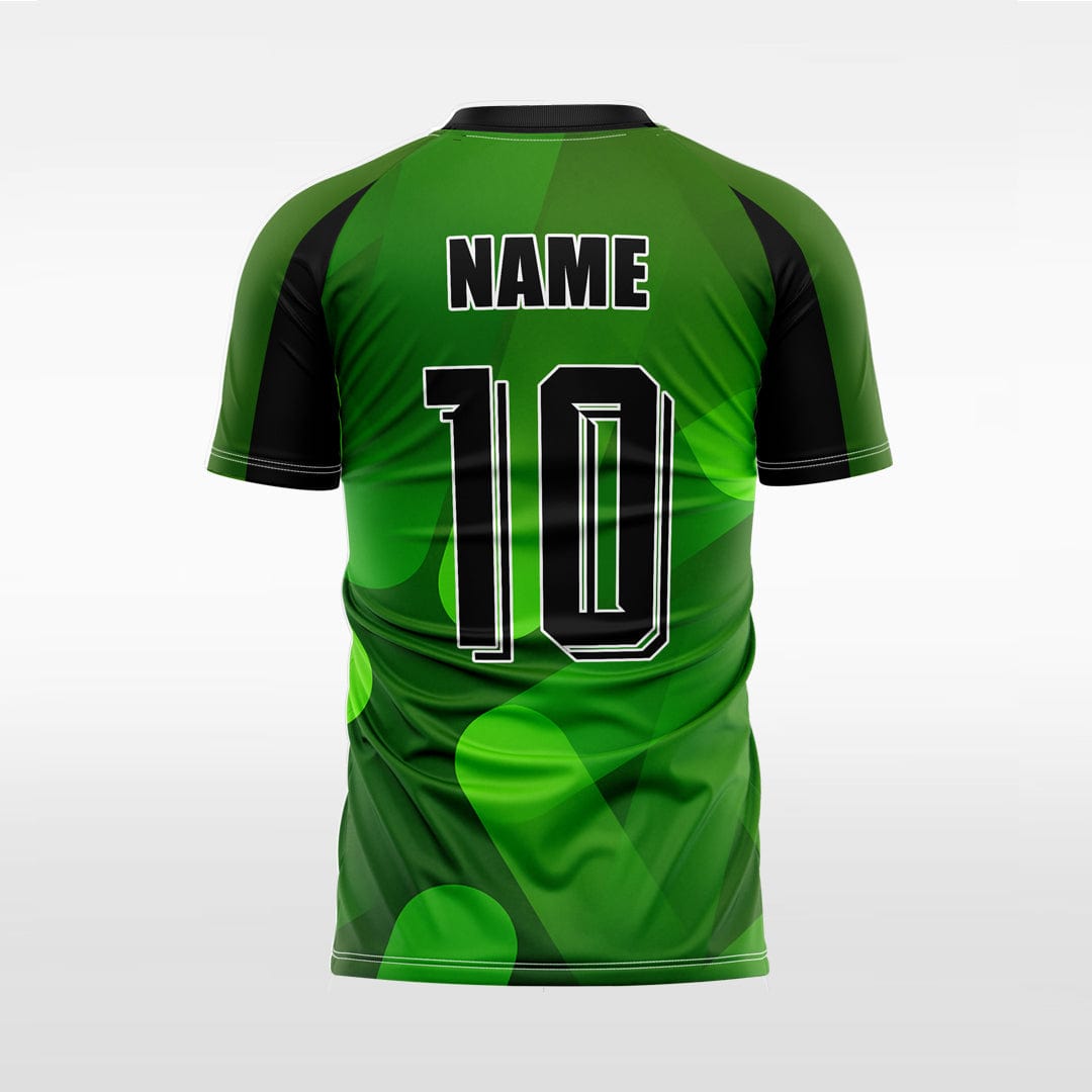 XTeamwear Soccer Jersey Custom Soccer Jersey – Irregular Geometric Pattern & Modern Fit