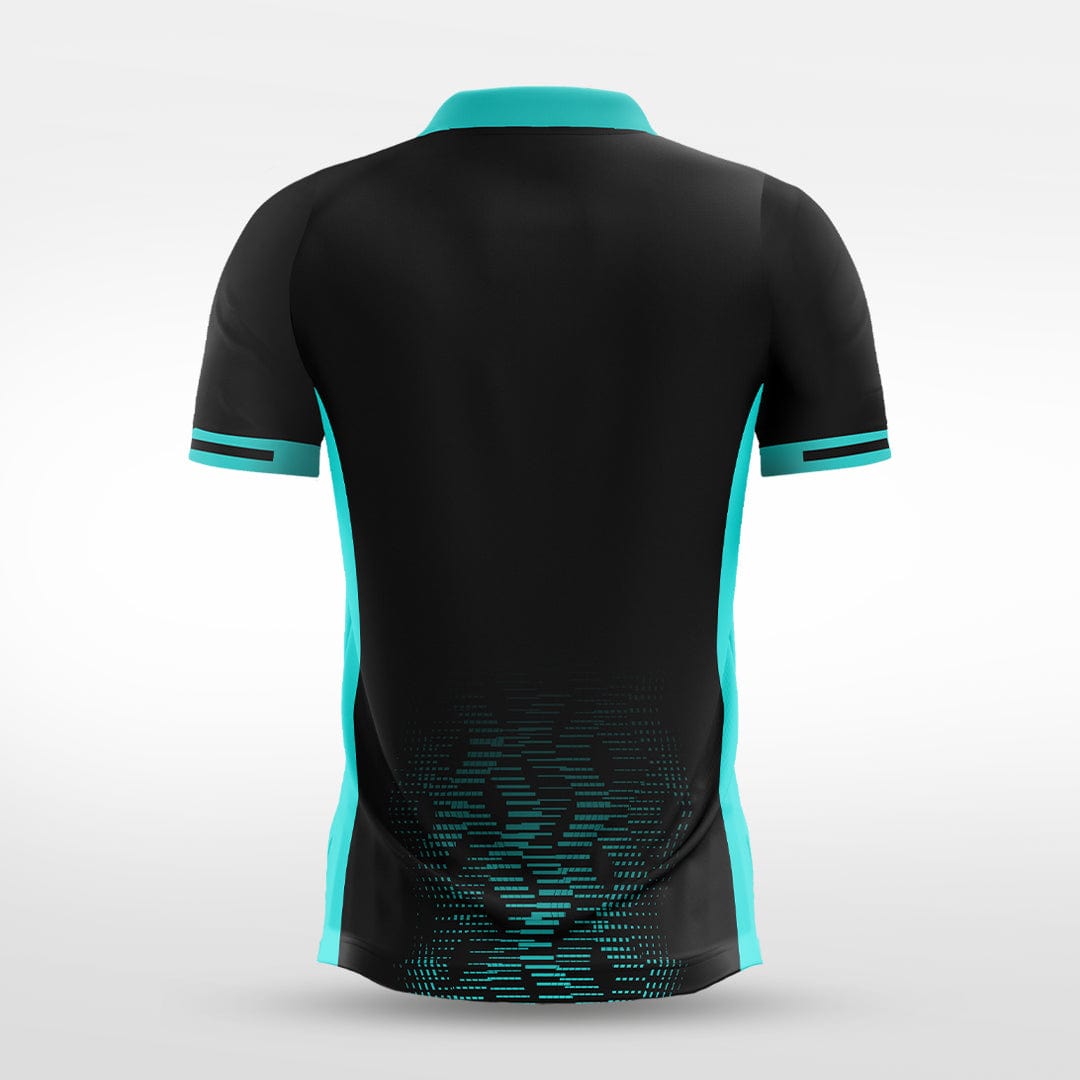 XTeamwear Soccer Jersey Custom Soccer Jersey – Shattered Geometric Pattern & Crew Neck