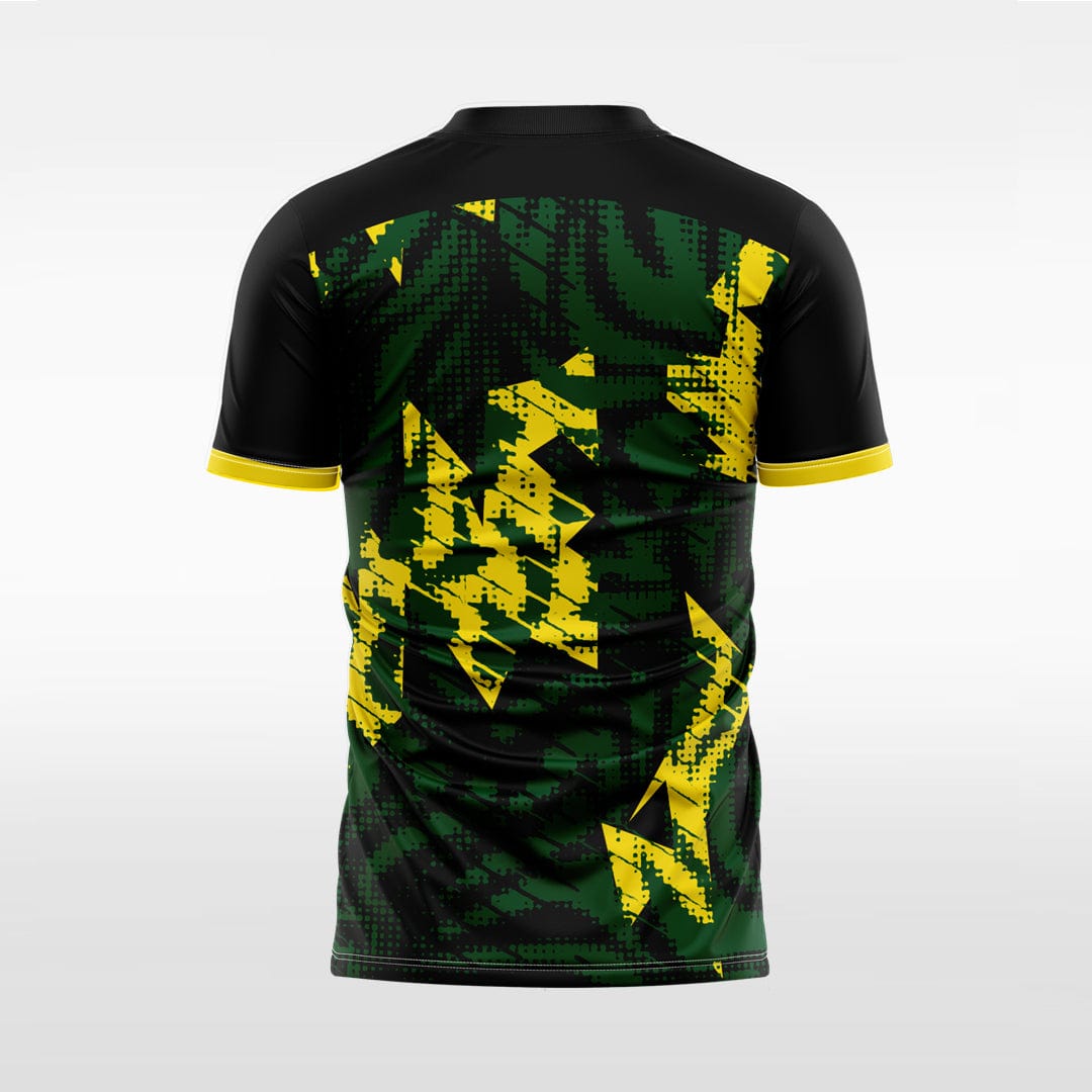 XTeamwear Soccer Jersey Custom Soccer Jersey – Shattered Geometric Print & Modern Fit