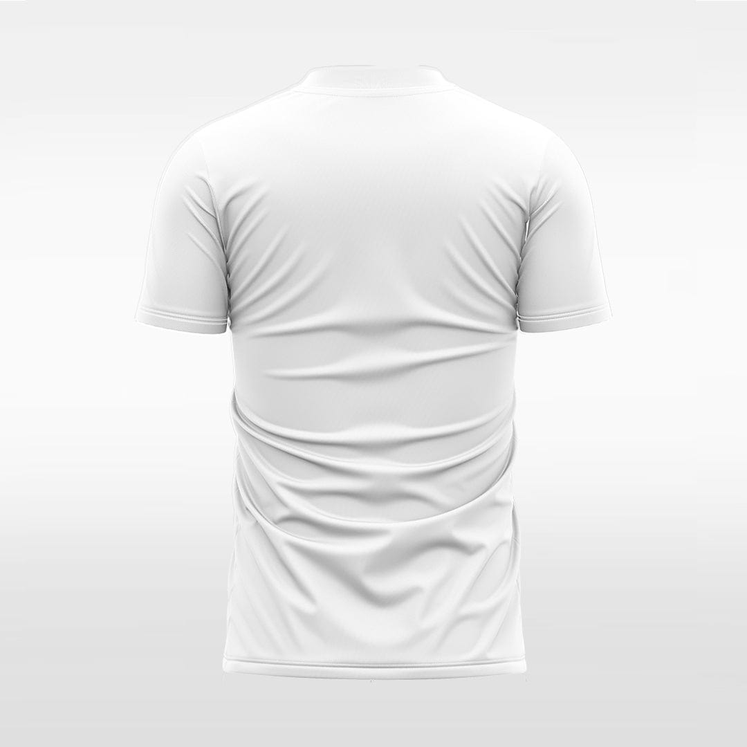 XTeamwear Soccer Jersey Custom Soccer Jersey – Striped Lightning Pattern with Crew Neck