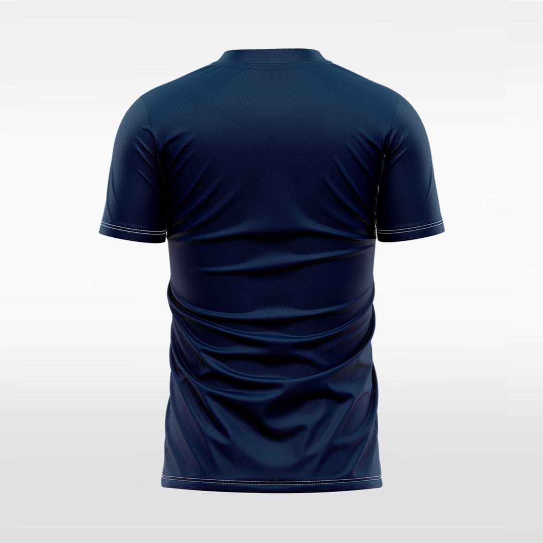 XTeamwear Soccer Jersey Custom Team Soccer Jersey – Solid Color with Geometric Pattern