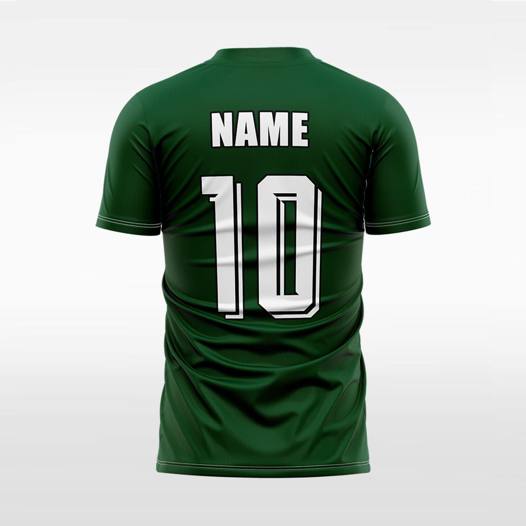XTeamwear Soccer Jersey Custom Team Soccer Jersey – Solid Color with Geometric Pattern