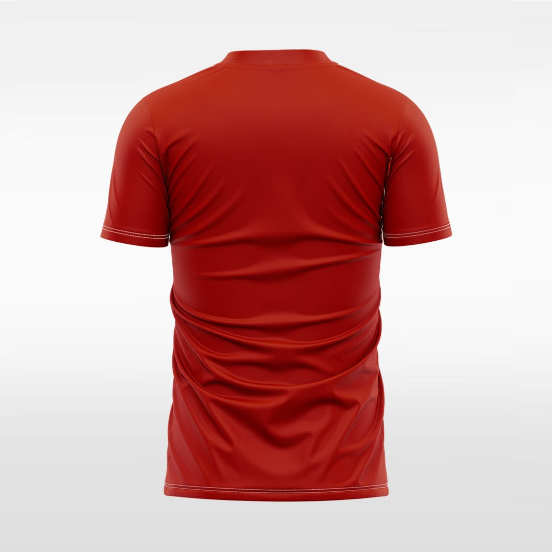 XTeamwear Soccer Jersey Custom Team Soccer Jersey – Solid Color with Geometric Pattern