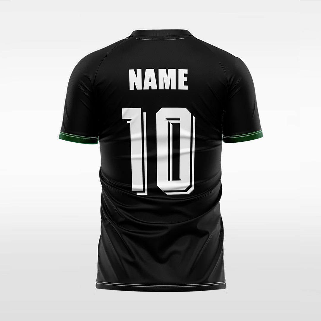 XTeamwear Soccer Jersey Custom Vertical Stripe Soccer Jersey – Gradient Modern V‑Neck Teamwear