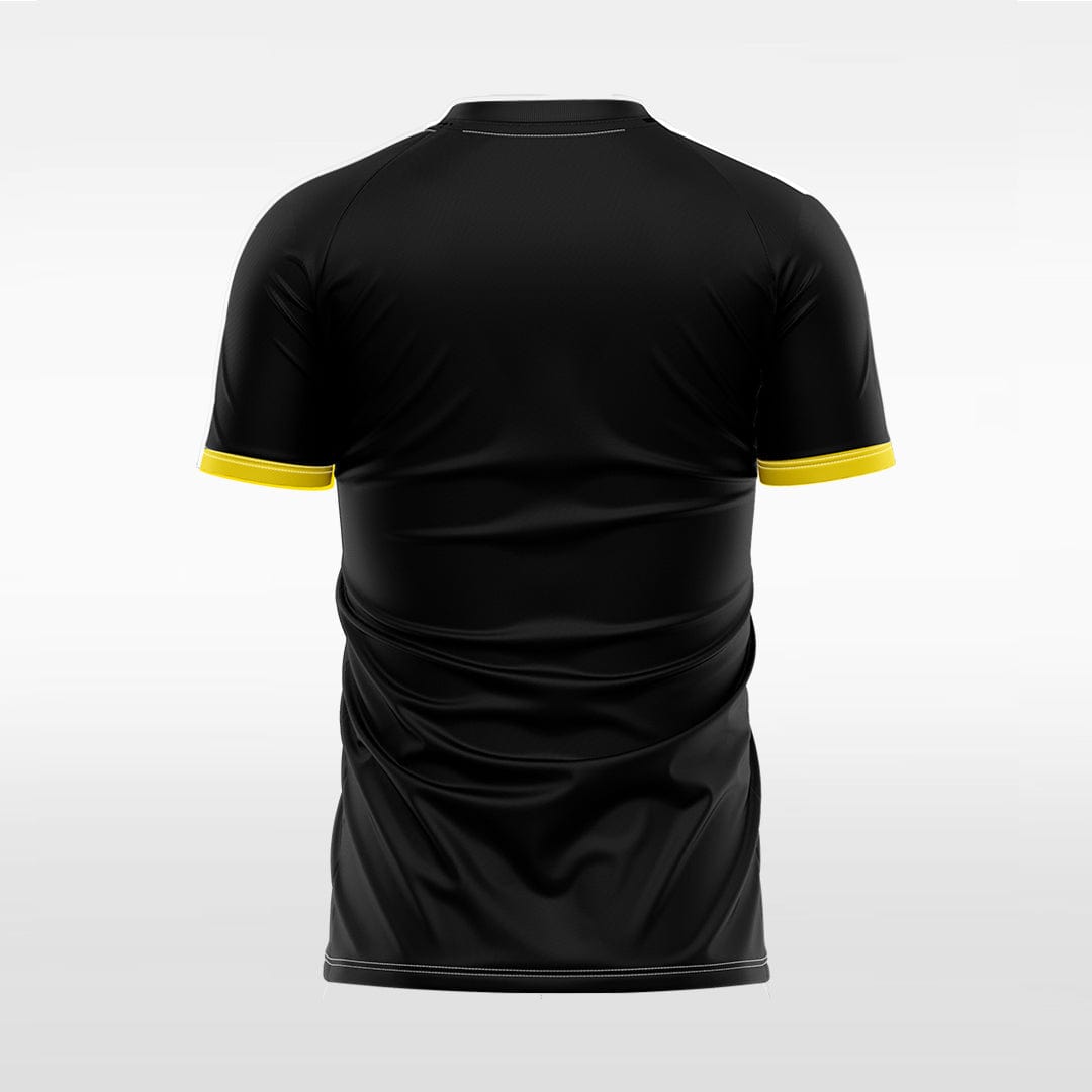 XTeamwear Soccer Jersey Custom Vertical Stripe Soccer Jersey – Gradient Modern V‑Neck Teamwear
