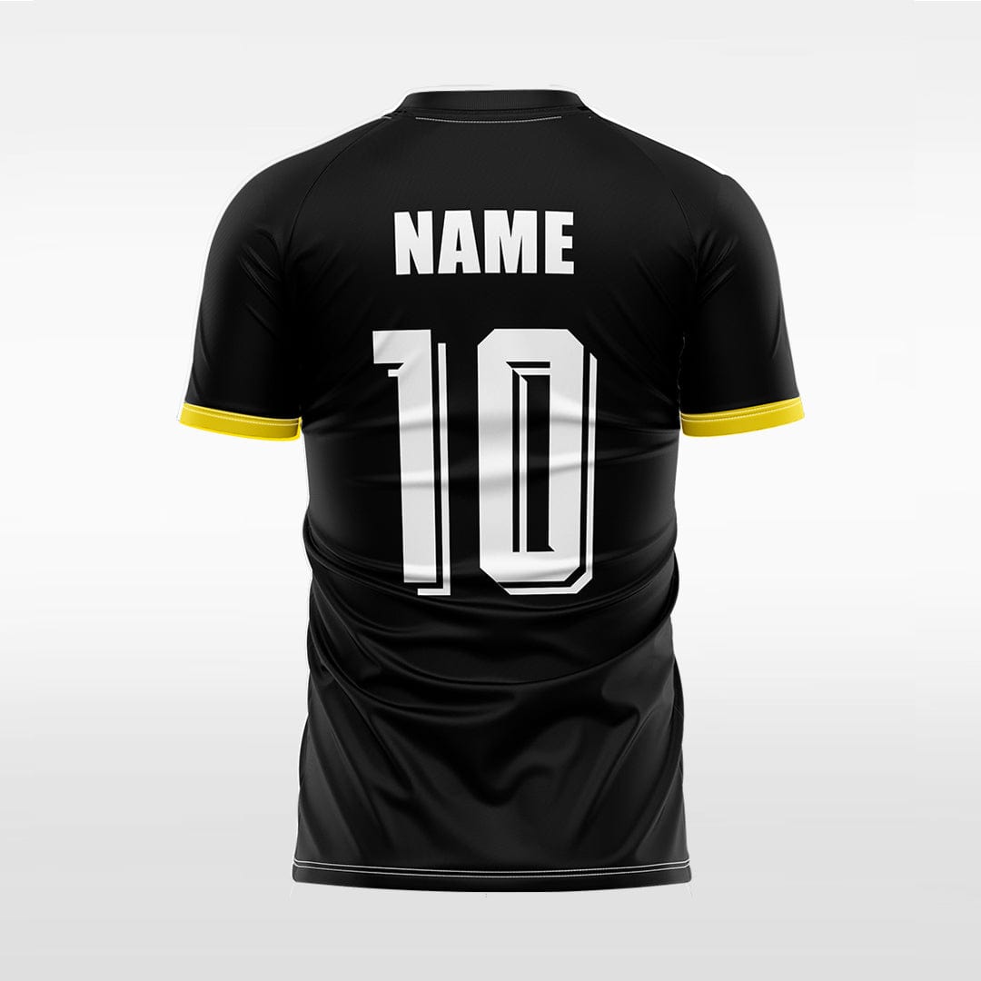 XTeamwear Soccer Jersey Custom Vertical Stripe Soccer Jersey – Gradient Modern V‑Neck Teamwear