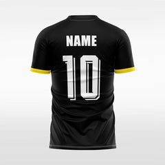 XTeamwear Soccer Jersey Custom Vertical Stripe Soccer Jersey – Gradient Modern V‑Neck Teamwear
