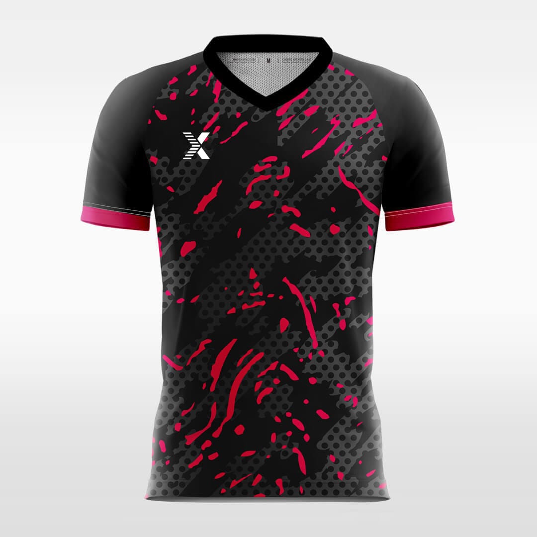 XTeamwear Soccer Jersey Fire - Custom Soccer Jersey for Men Sublimation