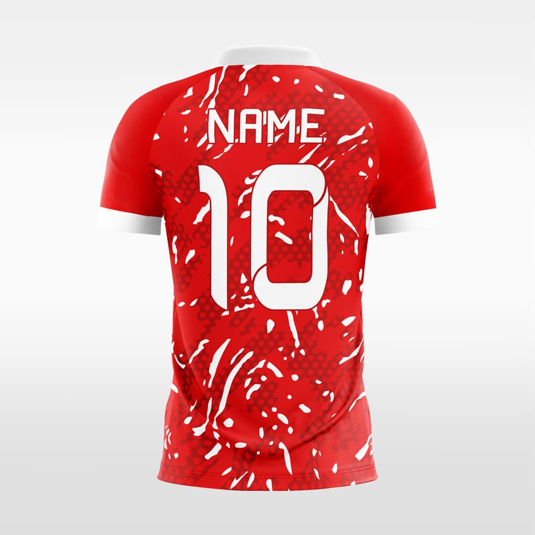 XTeamwear Soccer Jersey Fire - Custom Soccer Jersey for Men Sublimation