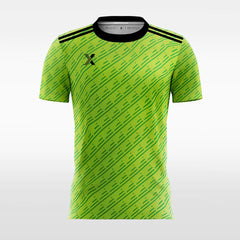 XTeamwear Soccer Jersey Green Graphic - Custom Kids Soccer Jerseys Design Retro Online
