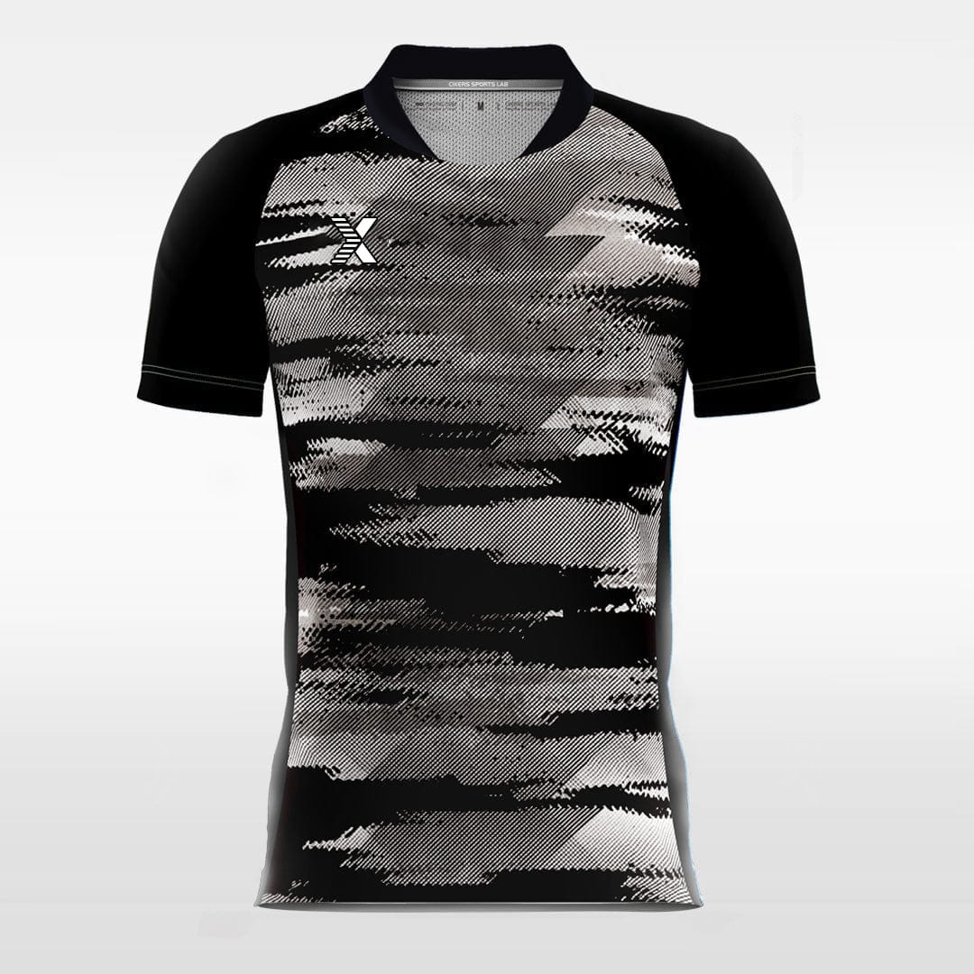 XTeamwear Soccer Jersey Grey Mosaic - Custom Kids Soccer Jerseys Camouflage Design