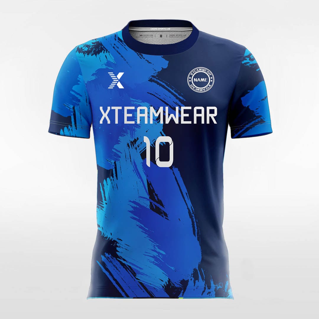 XTeamwear Soccer Jersey Ink Painting - Custom Kids Soccer Jerseys Design Sublimated